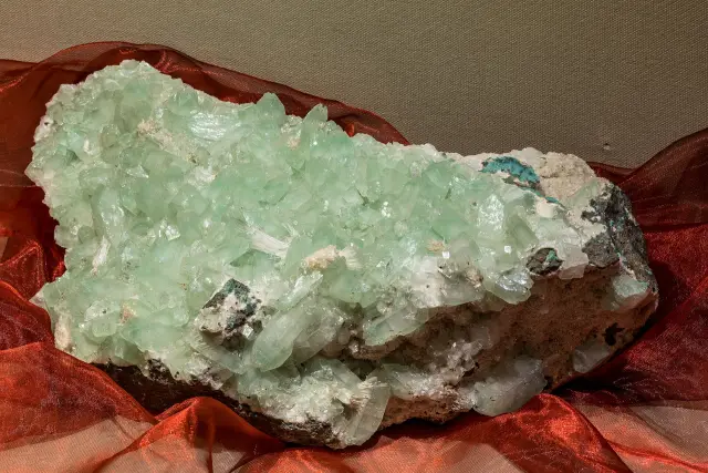 Apophyllite crystal specimen from India